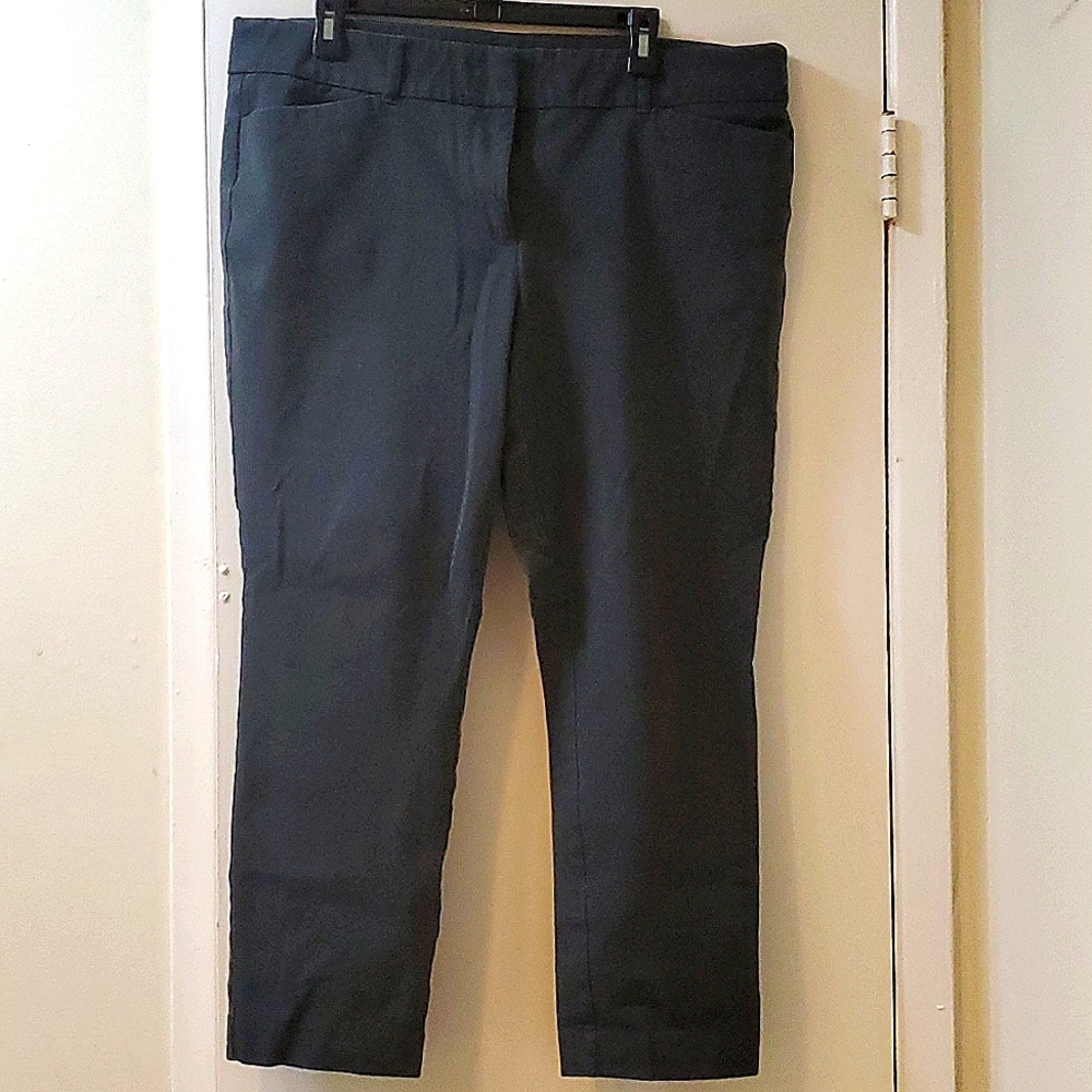 Loft Dark Gray Slacks